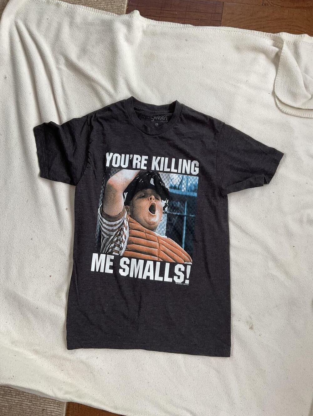 The Sandlot Graphic T-Shirt with 'You're Killing Me Smalls!' Size Small